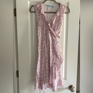 Draper James Floral Print Wrap Dress size 6